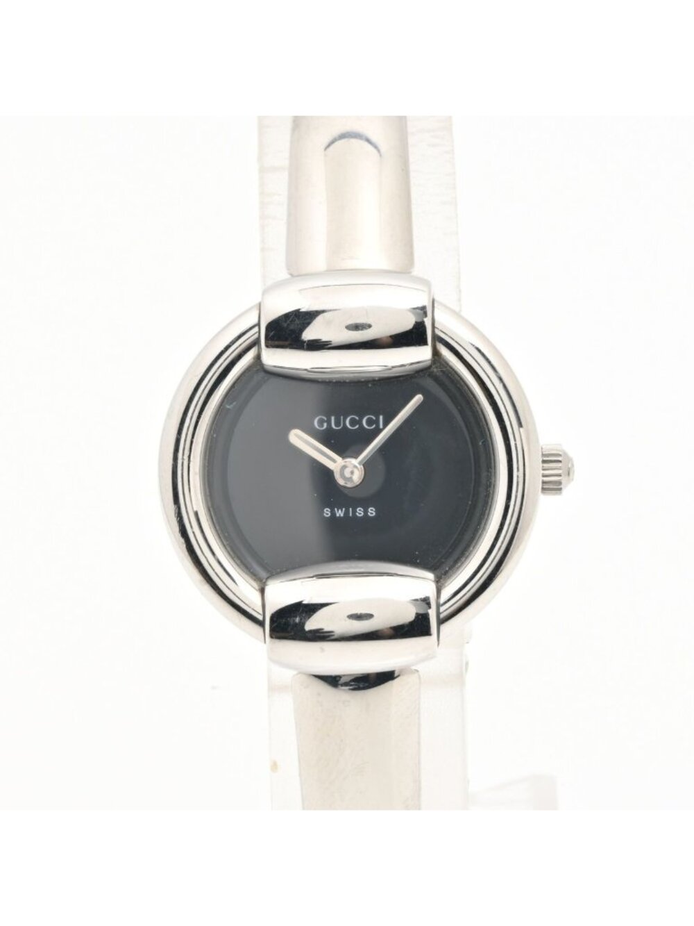 Gucci Watch Black Silver